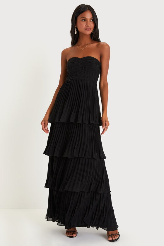 Jasmin - Robe maxi élégante sans bretelles