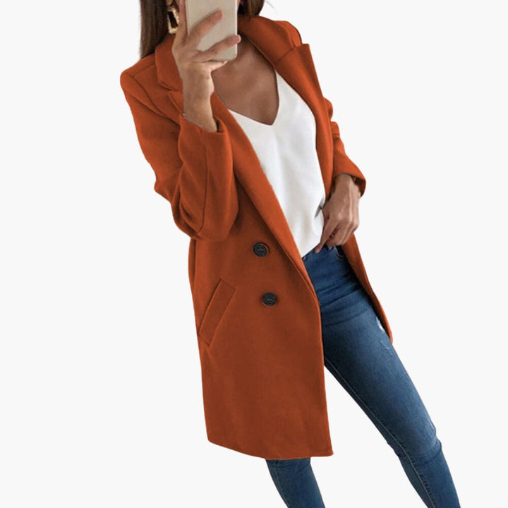 Manteau à fermeture éclair pour femmes