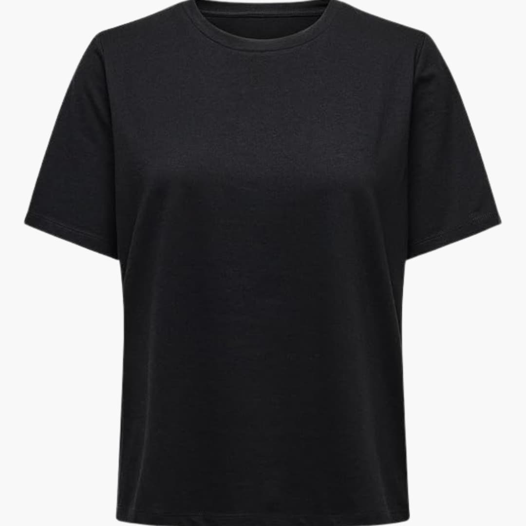 T-shirt pour femmes avec col rond et manches courtes