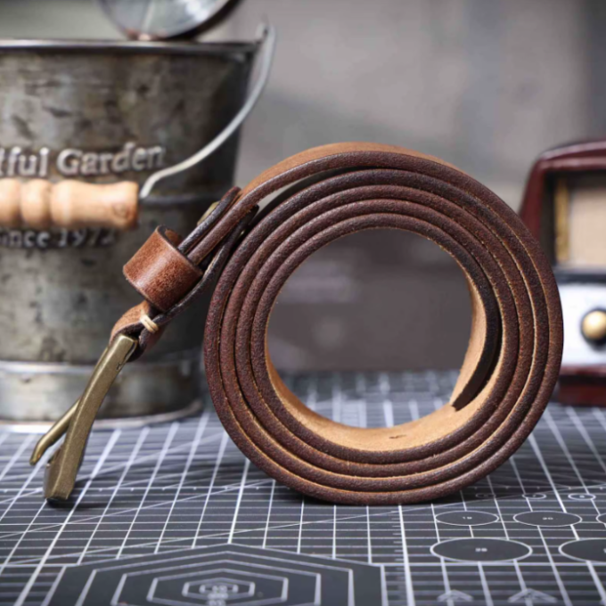 Ben | Ceinture en cuir Amalfi avec élégance classique