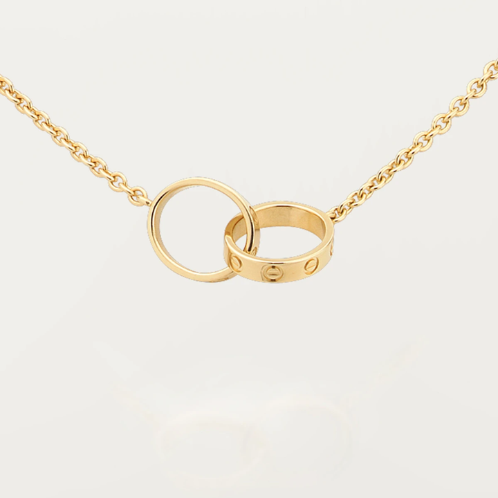COLLIER EN BAGUE D'ÉTERNITÉ | OR