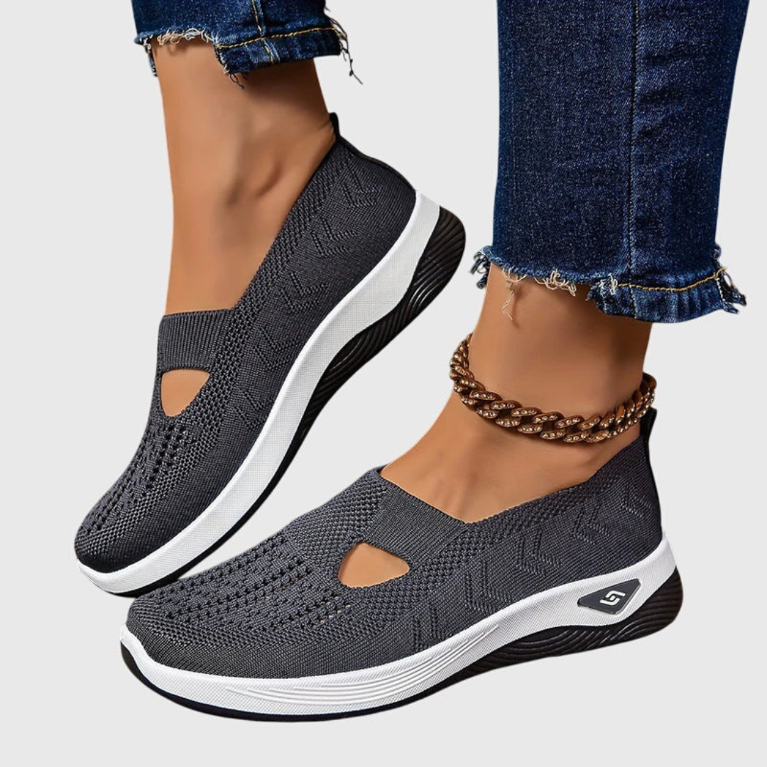 Frieda | Baskets à enfiler en tricot respirantes pour femmes