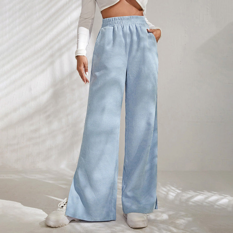 Aeri - Superbe pantalon en tissu évasé