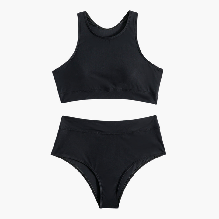 Bikini Sportif - Ensemble Bustier pour Femmes pour la Natation et l'Entraînement