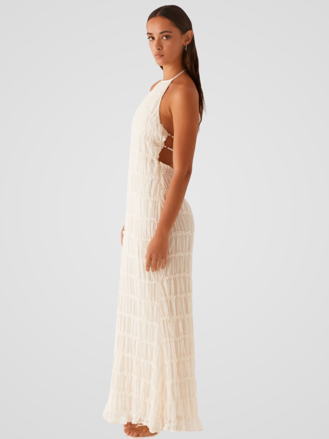 ROBE MAXI TEXTURE SOLÈNE