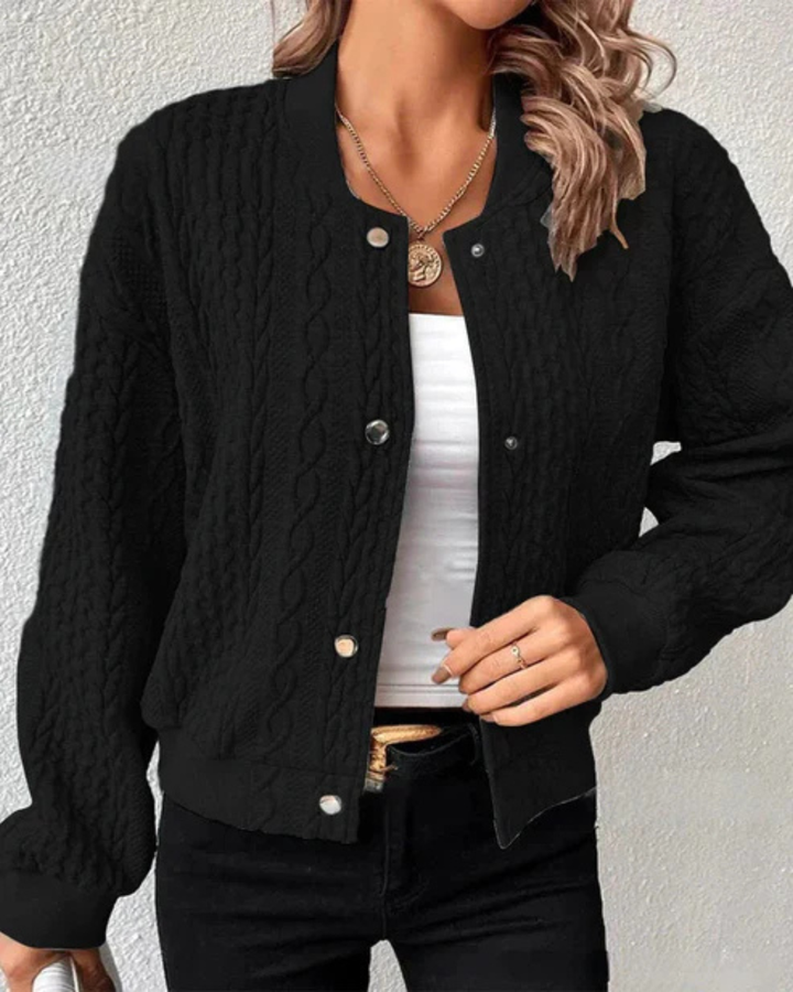 HELENE – Veste en tricot pour femmes – Élégante cardigan au design raffiné