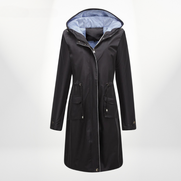 Manteau Trench Imperméable pour Femme | Avec Capuche