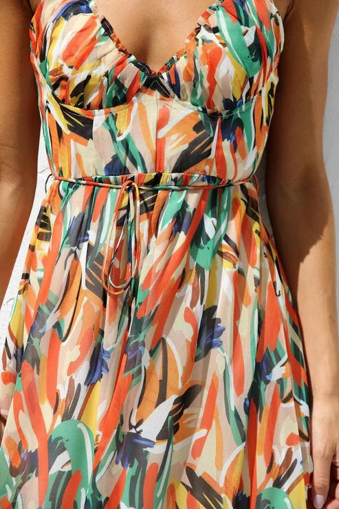WALTRAUD - ROBE MAXI AVEC DES BRETELLES FINES