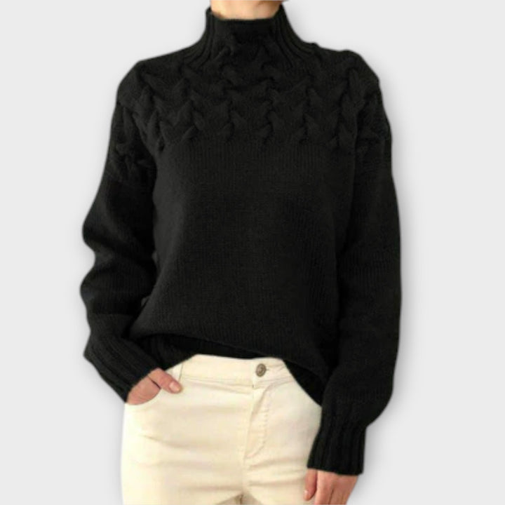 Julia | Pull en tricot torsadé pour femmes élégant et confortable