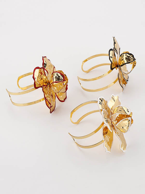 Bracelet en forme de fleur