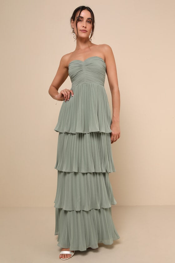 Jasmin - Robe maxi élégante sans bretelles