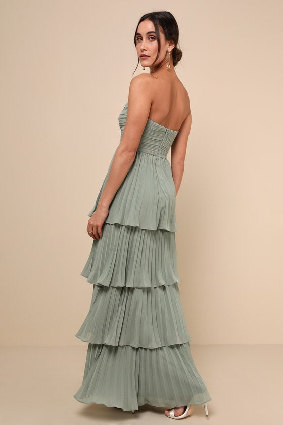 Jasmin - Robe maxi élégante sans bretelles