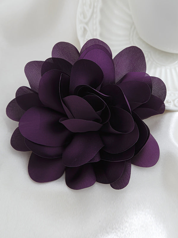Broche à fleurs en 3D