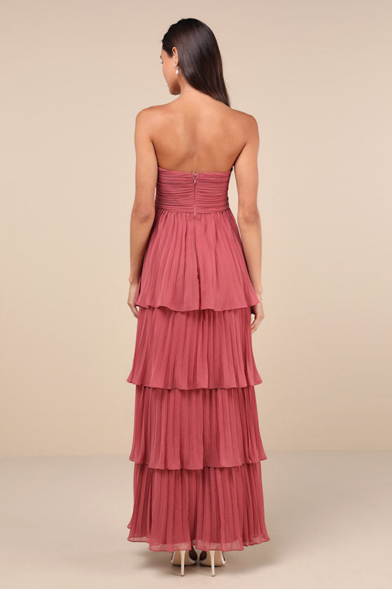 Jasmin - Robe maxi élégante sans bretelles
