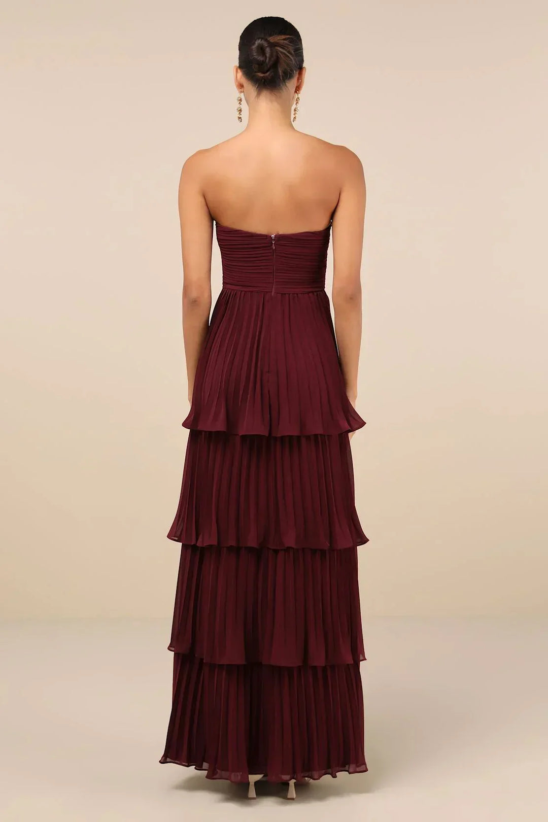 Jasmin - Robe maxi élégante sans bretelles
