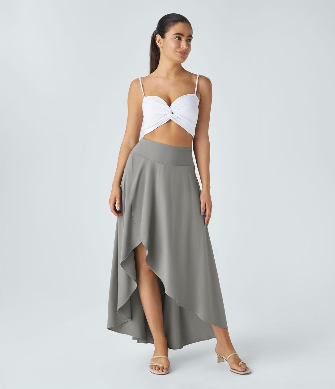 Natalia | Jupe maxi confortable avec fente