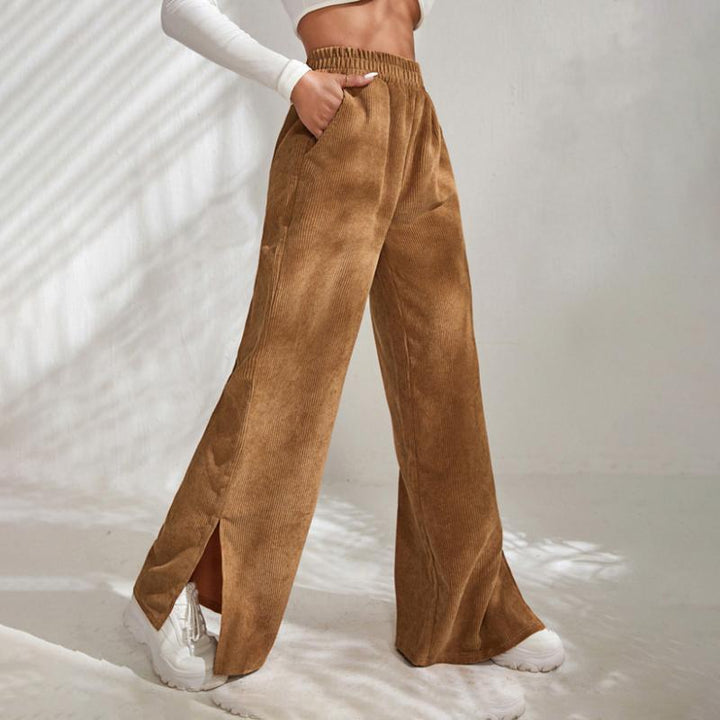 Aeri - Superbe pantalon en tissu évasé