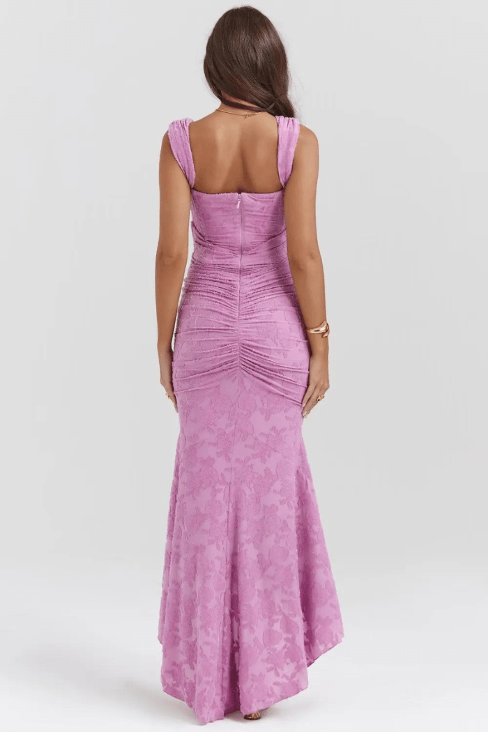Annika | Robe Maxi Corset Femme Volants – Élégante Robe Maxi Corset 2026