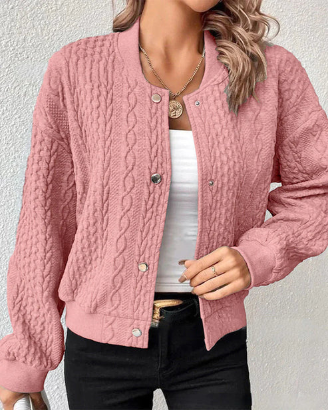 HELENE – Veste en tricot pour femmes – Élégante cardigan au design raffiné