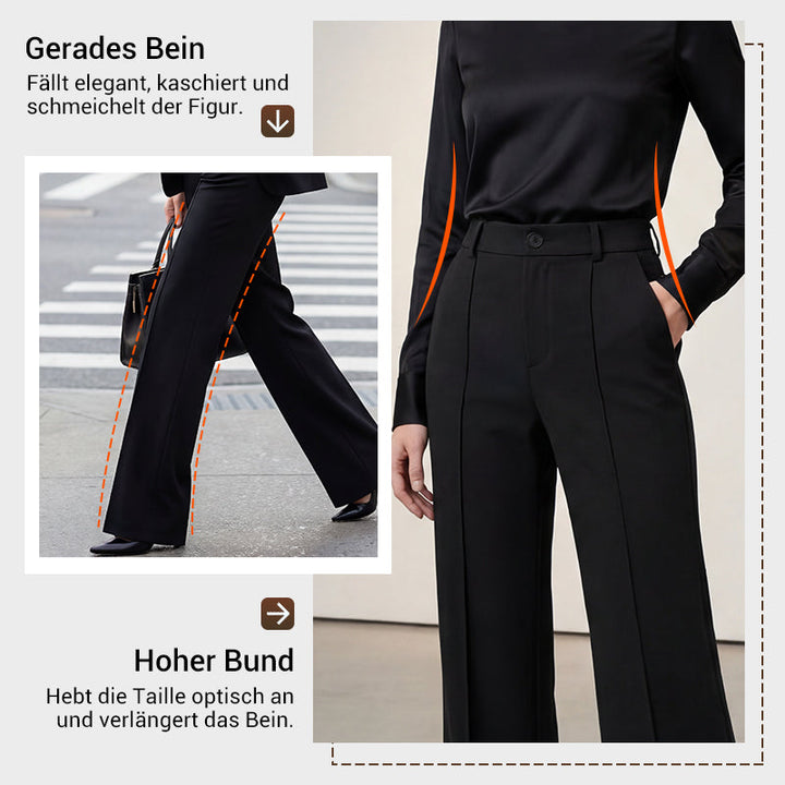 Bibi | Pantalon de costume femme taille haute