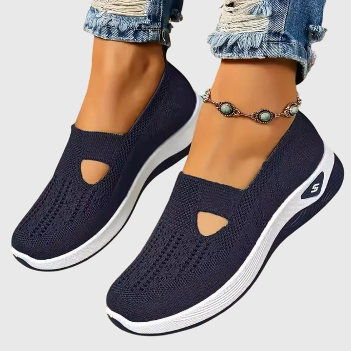Frieda | Baskets à enfiler en tricot respirantes pour femmes