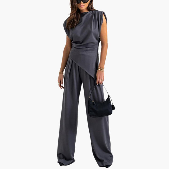 Ensemble femme - Costume élégant avec jambes larges