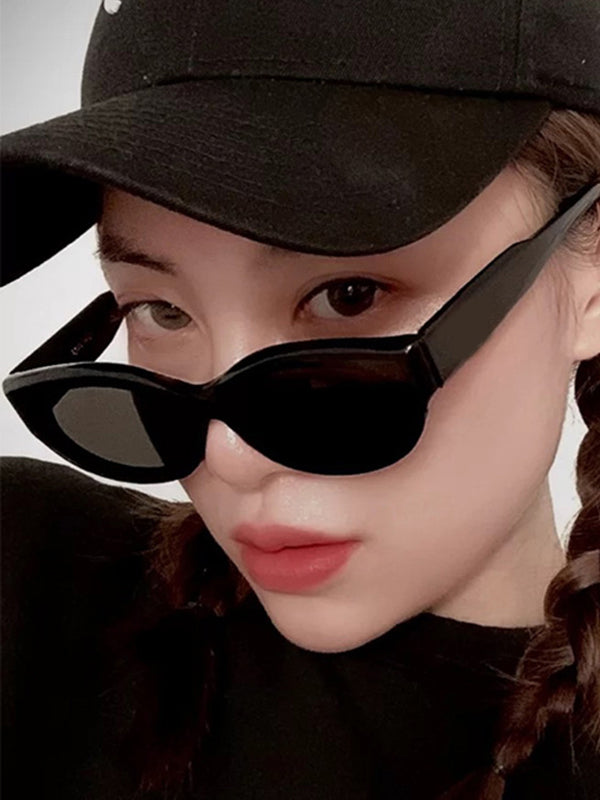 Lunettes de soleil géométriques anti-UV