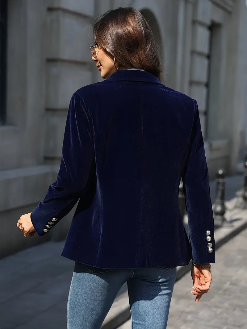 Bella | Blazer en velours doux et élégant pour femmes