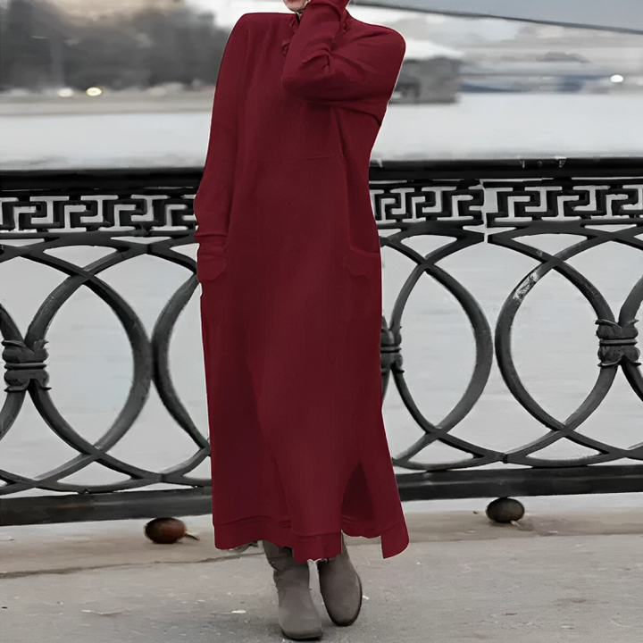 Amara - Robe longue en tricot pour femmes