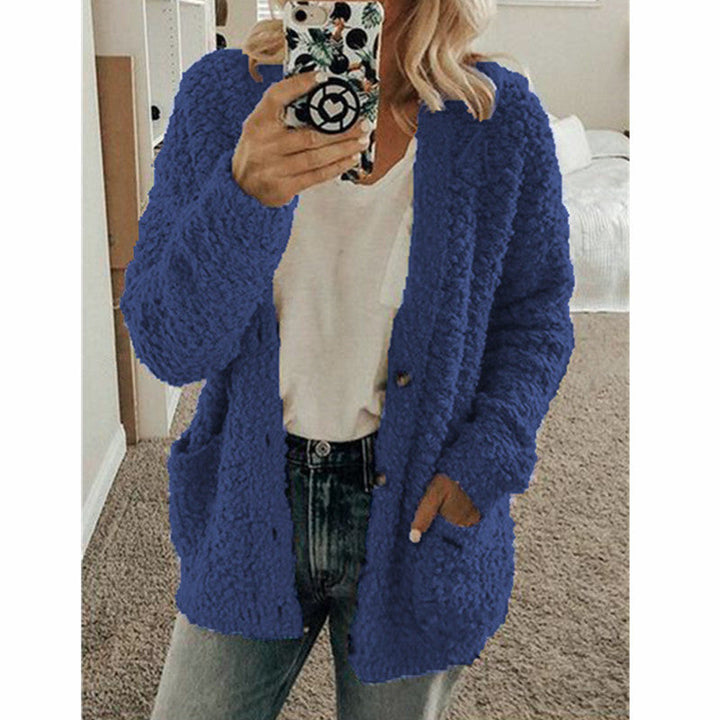 Veste en Fleece Teddy pour Femmes avec Capuche | Manteau d'Hiver Douillet