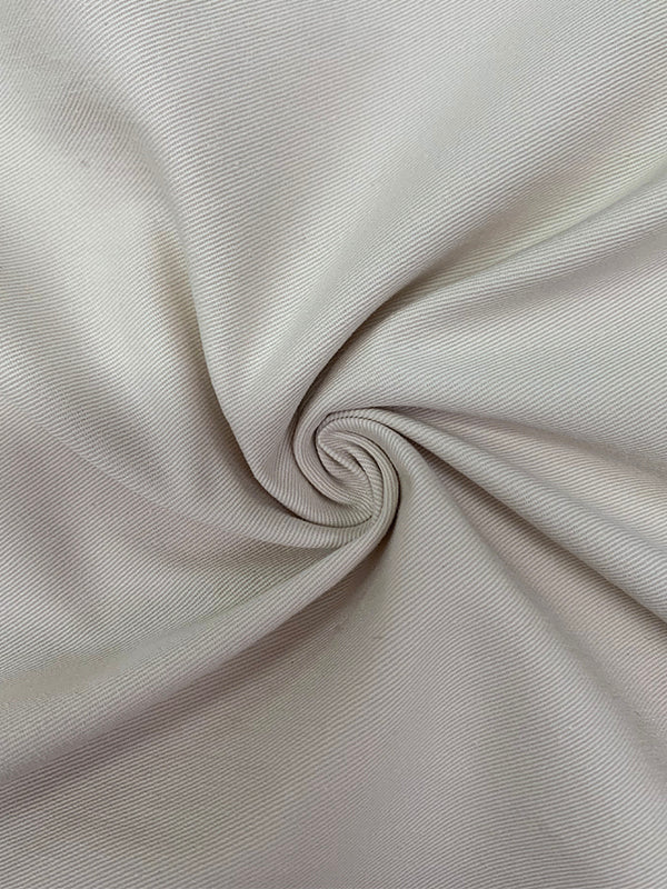 Robe longue ample boutonnée coupe trapèze, avec ceinture, à poches, bustier
