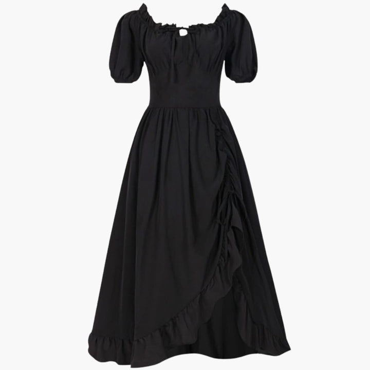 Robe Dirndl Oktoberfest 2025 avec volants pour femmes