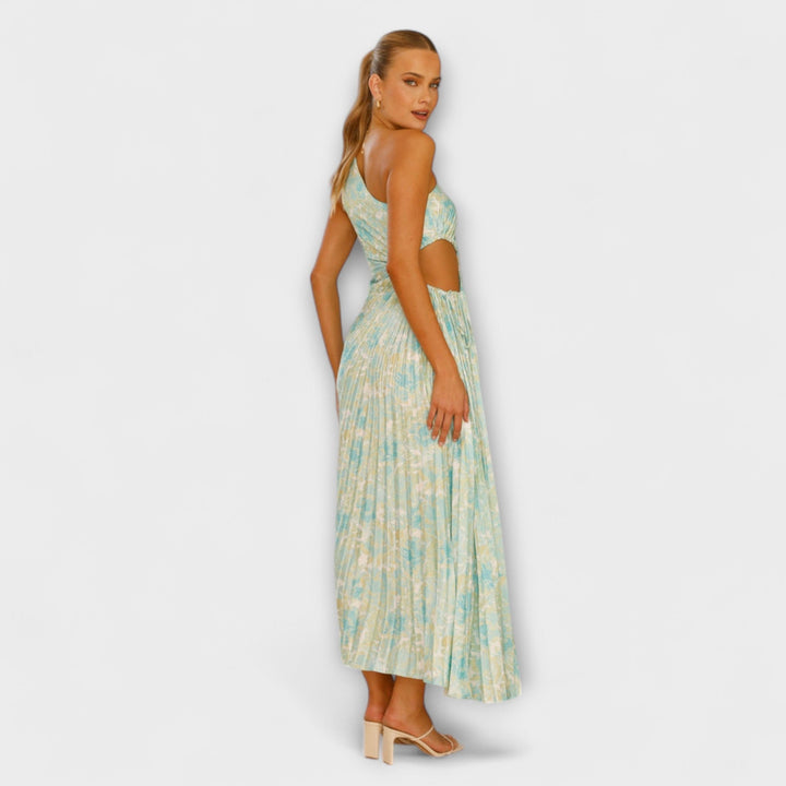 Sienna - Robe maxi élégante avec découpes