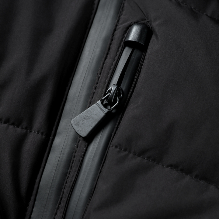 Veste d'hiver Femme Courte | Doudoune avec Ceinture et Col Haut