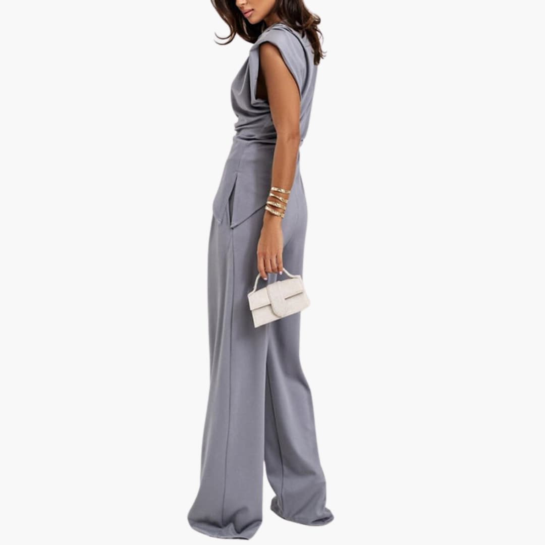 Ensemble femme - Costume élégant avec jambes larges