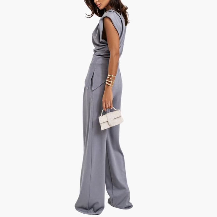 Ensemble femme - Costume élégant avec jambes larges