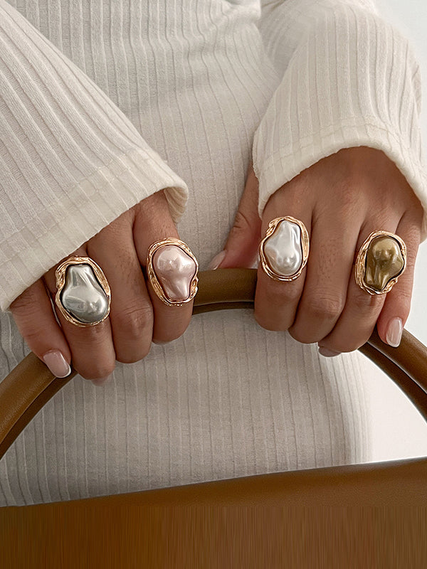 Bague géométrique