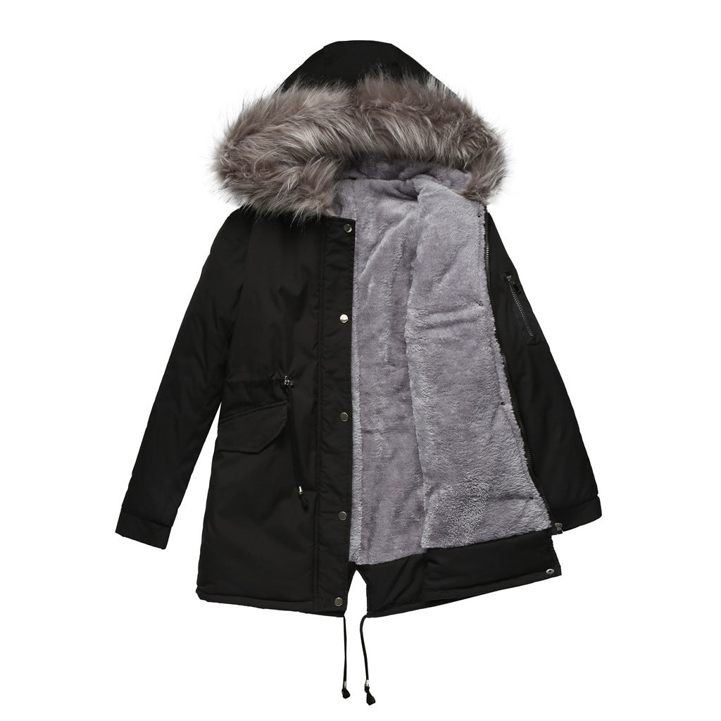 Parka pour femmes avec capuche