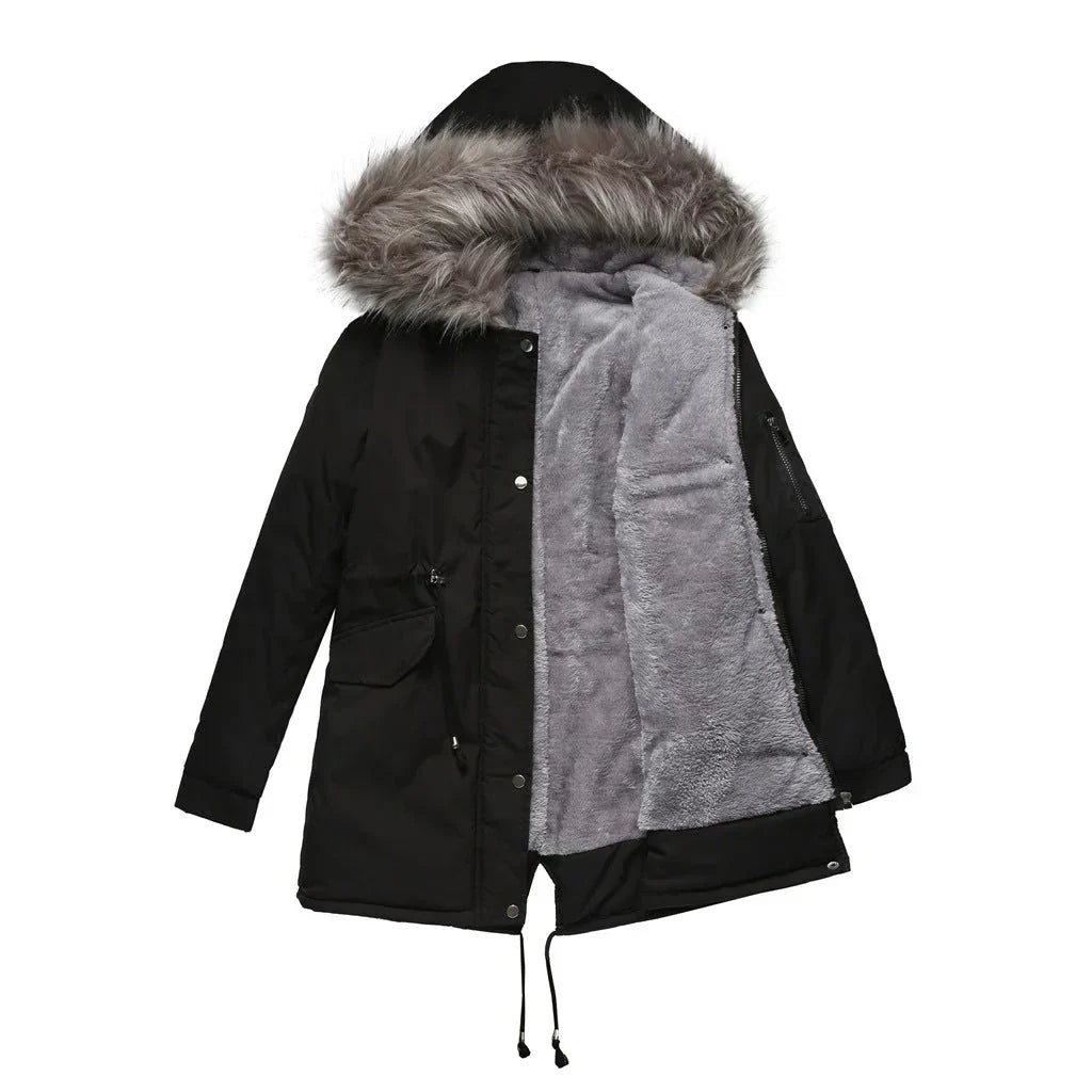 Parka confortable, élégante et imperméable pour femmes