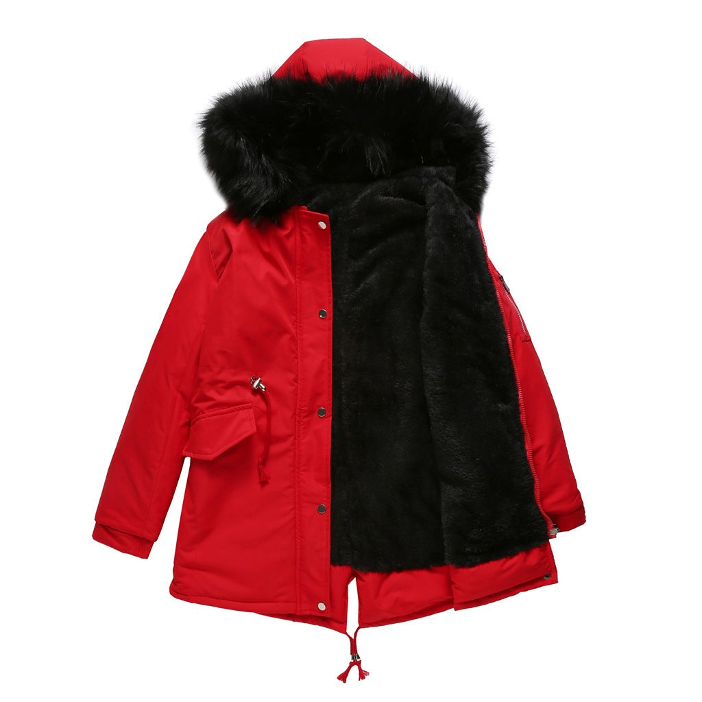 Parka pour femmes avec capuche
