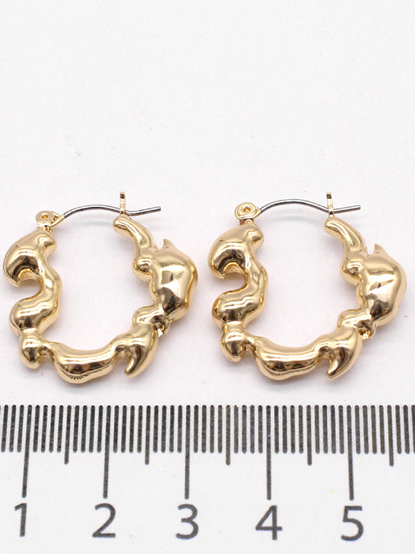 Boucles d'oreilles géométriques