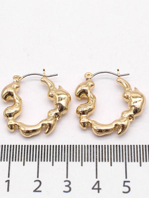 Boucles d'oreilles géométriques