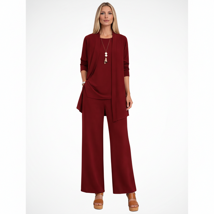 Wanda | Ensemble de Robe Élégant 3 Pièces pour Femmes – Ensemble de Robes Coordonné Formelles 2026