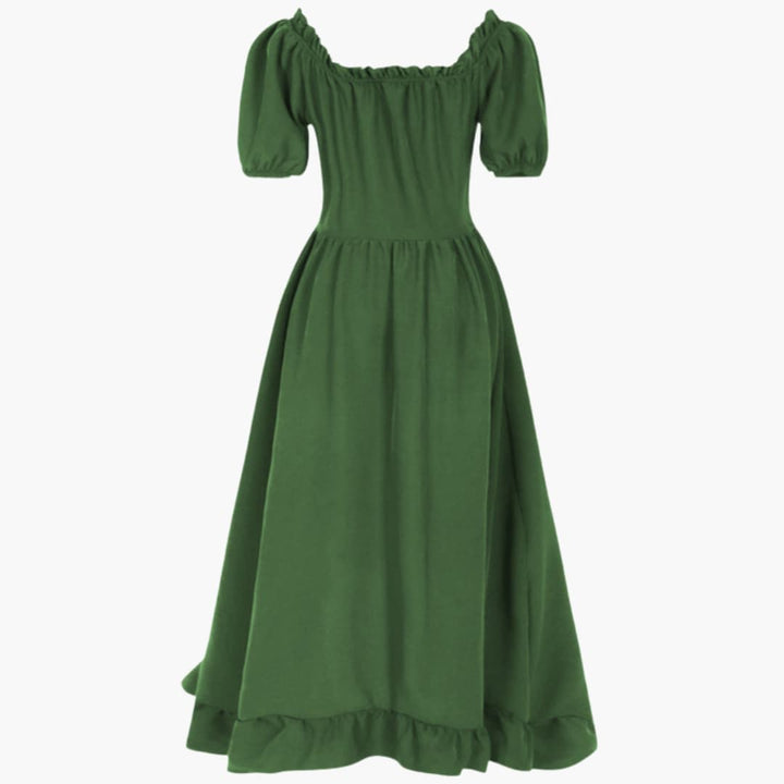 Robe Dirndl Oktoberfest 2025 avec volants pour femmes