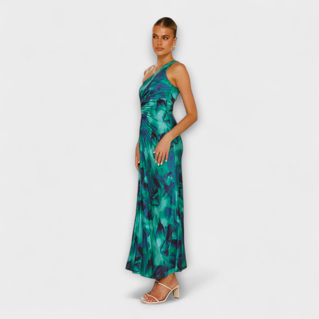 Sienna - Robe maxi élégante avec découpes
