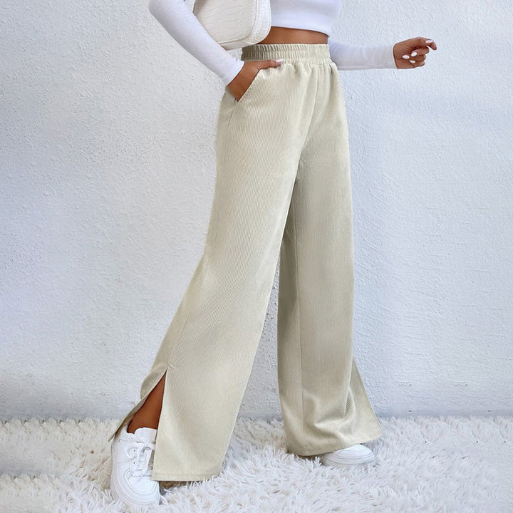 Aeri - Superbe pantalon en tissu évasé