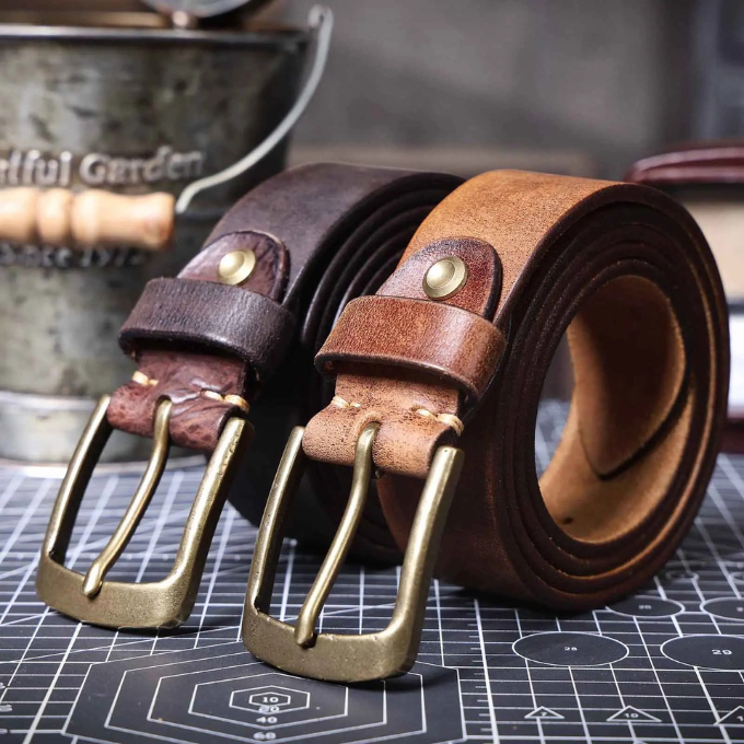 Ben | Ceinture en cuir Amalfi avec élégance classique