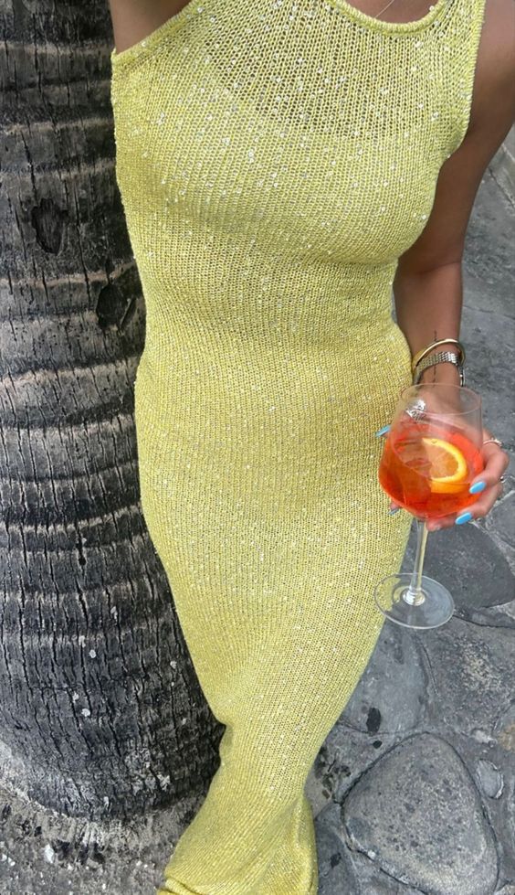 Elsie - Robe Maxi Sans Manches
