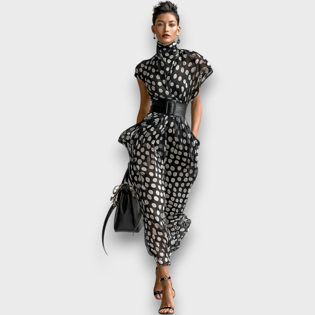 Selena – Robe maxi en chiffon