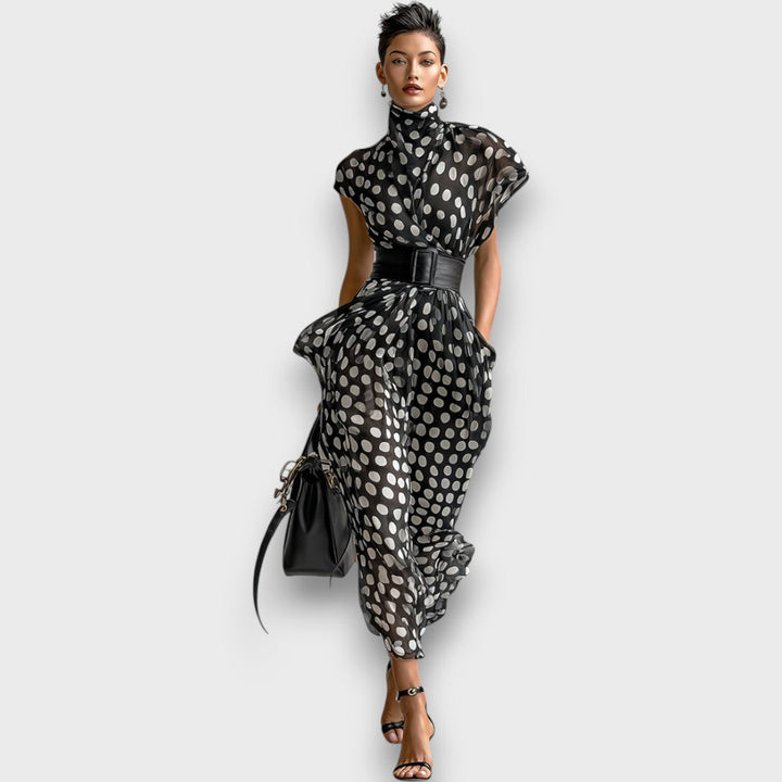 Selena – Robe maxi en chiffon